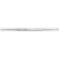Med Vet International Miltex House Curette, 7in, Light Angle, Oval Cups, 19-2528
