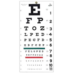 Med Vet International Chart Eye Test Snellen Ea