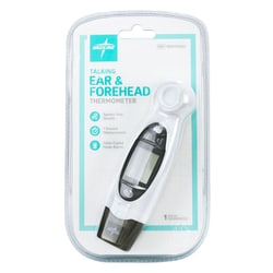 Med Vet International Medline Talking Ear And Forehead infrared Thermometer, Each