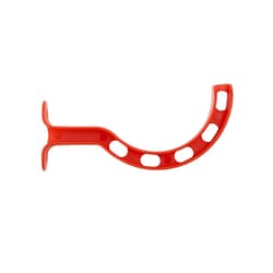 Med Vet International Dynarex Oral Airways (Berman Type), 100 mm, Adult Large, Red, 100/Case