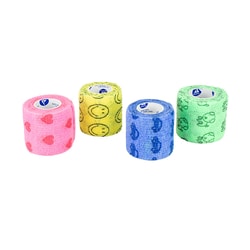 Med Vet International Dynarex Sensi Wrap, Self-Adherent - Latex Free, 6
