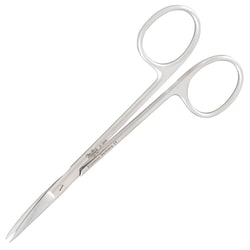 Med Vet International&nbsp;Miltex Iris Scissors, 4.5in., Curved