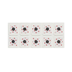 Med Vet International Ecg Monitoring Electrode Foam Backing Radiolucent / Mr Conditional Snap Connector, 2570, 50/Bag