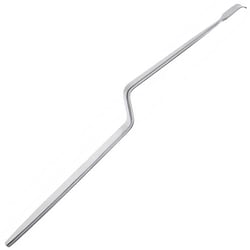 Med Vet International&nbsp;Miltex D'Errico Nerve Root Retractor, 8.75in,7.8mm Wide, Bayonet, German, 26-1350