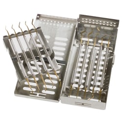 Med Vet International&nbsp;Miltex Winged Dental Basic Kit Elevator, Utility, Series 5, 8in X 3-13/16in X 1-1/8in, 3-083005