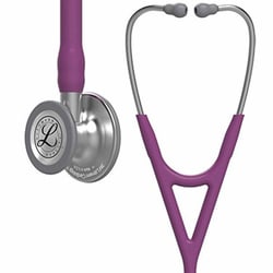Med Vet International Cardiology Stethoscope 3M Littmann Cardiology IV Purple 1-Tube 22 inch Tube Convertible Chestpiece, 6156, Each