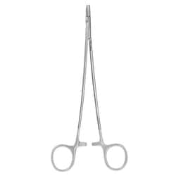 Med Vet International Miltex Ryder Needle Holder, Serrated Jaws, Tungsten, 3600 Teeth P/Sq.in., 5.25in, German, Mh8-101Tc