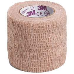 Med Vet International Cohesive Bandage 3M Coban Lf 2 inch X 5 Yard Self-Adherent Closure Tan Nonsterile Standard Compression, 2082, Each