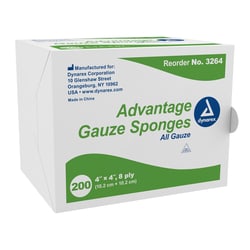 Med Vet International Dynarex Advantage Surgical Sponges, 4
