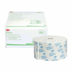 Med Vet International Orthopedic Padding Adhesive 3M Reston 4 X 196 inch Foam Nonsterile, 1563L, 5/Case