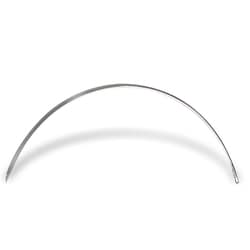 Med Vet International Miltex Suture Needle, Size 16 With 3/8 Circle Taper Point, 12/Pack