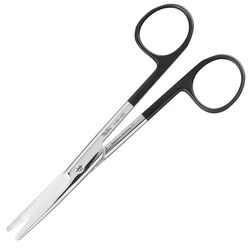Med Vet International&nbsp;Miltex Supercut Mayo Scissors, 5.5in., Curved