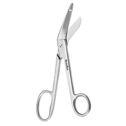 Med Vet International&nbsp;Miltex Lister Meisterhand Bandage Scissors w/Larger Finger Ring, Extra Fine, German, 8in, Mh5-516