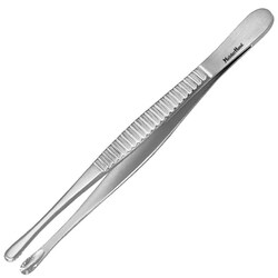 Med Vet International&nbsp;Miltex Meisterhand Russian Tissue Forceps, 10in, German, Mh6-145