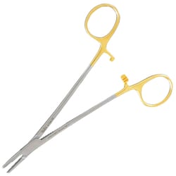 Med Vet International Miltex Mayo-Hegar Quick Release Needle Holder, 7in., Tungsten Carbide