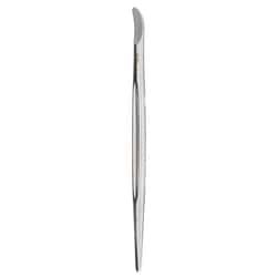 Med Vet International Miltex Sayre Periosteal Elevator, 6.75in, Double-Ended, Blunt Curved & Blunt Straight Blade, German, 27-746