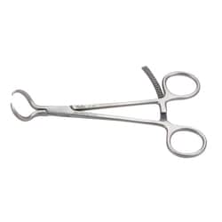Med Vet International Miltex Bone Reduction Forceps, 6in, Curved, With Ratchet, German, 27-93
