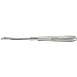 Med Vet International&nbsp;Miltex Adson Periosteal Elevator, 6.5in, Straight, Chisel Edge, 8mm Wide, German, 26-1430