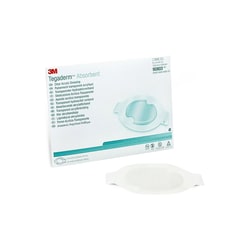 Med Vet International Transparent Film Dressing 3M Tegaderm 5-5/8 X 6-1/4 inch Frame Style DelIVery Oval Sterile, 90803, 40/Case