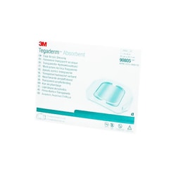 Med Vet International Transparent Film Dressing 3M Tegaderm 7-7/8 X 8 inch Frame Style DelIVery Square Sterile, 90805, 40/Case