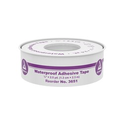 Med Vet International&nbsp;Dynarex Waterproof Adhesive Tape, 1/2