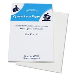 Med Vet International Optical Lens Paper 4X6