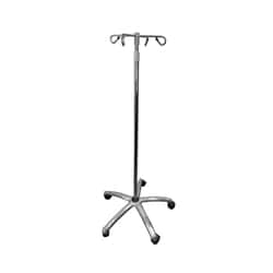 Med Vet International Dynarex Deluxe IV Pole Base, 4 Hook Hanger, Each