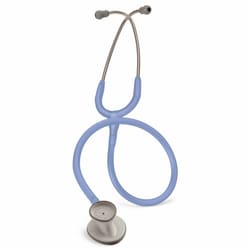 Med Vet International General Exam Stethoscope 3M Littmann Lightweight Ii S.E. Ceil Blue 1-Tube 28 inch Tube Double Sided Chestpiece, 2454, Each