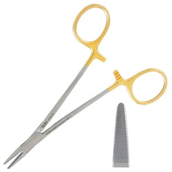 Med Vet International Miltex Webster Needle Holder, 4.75in., Tungsten Carbide
