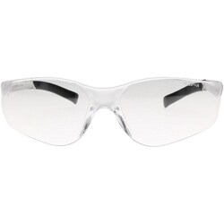 MSC&nbsp;PRO-SAFE Safety Glasses, Scratch-Resistant, Polycarbonate, Clear Lenses, Frameless
