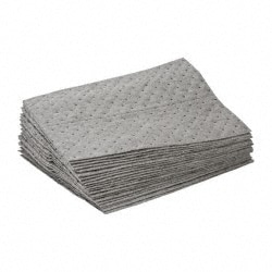 MSC&nbsp;Brady SPC Sorbents Sorbent Pads, Universal Use, 15 in Wide, 19 in Long, 30 gal