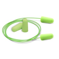 MSC&nbsp;Moldex Earplugs, NRR 33 dB, Foam, Corded, Disposable