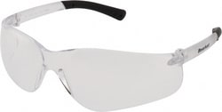 MSC&nbsp;MCR Safety Safety Glasses, Polycarbonate, Clear Lens, ANSI Z87.1+