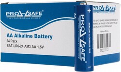 MSC&nbsp;PRO-SAFE Battery, AA, Alkaline, 1.5V