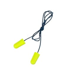 MSC&nbsp;3M Earplugs, 32 dB, Foam, Corded, Metal-Detectable