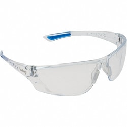MSC&nbsp;Bouton Optical Safety Glasses, Clear, Anti-Scratch, FogLess 3Sixty, Rimless