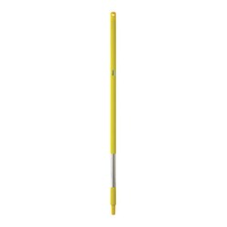 MSC&nbsp;Vikan Handle, Stainless Steel, 1025 mm, Yellow, Euro Threaded