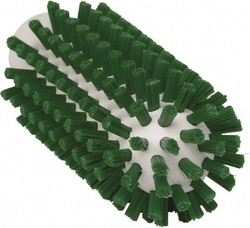 MSC&nbsp;Vikan Pipe Cleaning Brush, Stiff, Green, 2 inch Diameter, Euro Threaded