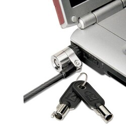 MSC&nbsp;AbilityOne Laptop Security Lock and Cable, 6 ft, Carbon Steel, T-Bar Lock