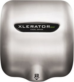 MSC&nbsp;Excel Dryer Electric Hand Dryer, 500 W, Silver Finish, 208/277 V