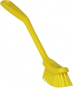 MSC DISH BRUSH W/SCRAPER