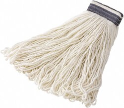 MSC&nbsp;Rubbermaid Wet Mop Loop, Rayon, 24 oz., Looped End, White