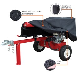 MSC&nbsp;Classic Accessories Log Splitter Cover, Storm-X Fabric, Black