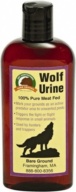 MSC&nbsp;Bare Ground Solutions Wolf Urine Predator Scent, 4 oz, Medium to Large Animals