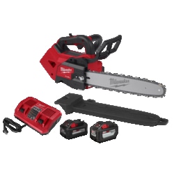 MSC&nbsp;Milwaukee Tool Top Handle Chainsaw, 14 in, M18 FUEL, 2 Battery Kit
