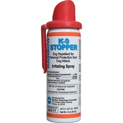 MSC&nbsp;Rainbow Technology Dog Repellent, 1.5 oz, Aerosol, 1.0% Capsaicin, 10 ft Range