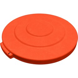 MSC&nbsp;Carlisle Trash Container Lid, Flat, 10 gal, Pink, HDPE