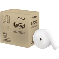 MSC&nbsp;LoCor Toilet Tissue, 2-Ply, JRT Jr. Roll, 1200 ft Length