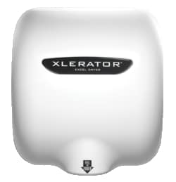 MSC&nbsp;Excel Dryer XLERATOR Hand Dryer, 110-120V, White Epoxy Cover
