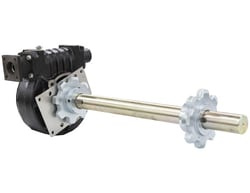MSC&nbsp;Buyers Products Gearbox Assembly, 50:1 Gear Ratio, 2 in Shaft, SaltDogg Spreaders Compatible